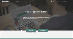 Desktop Screenshot of pagerider.com